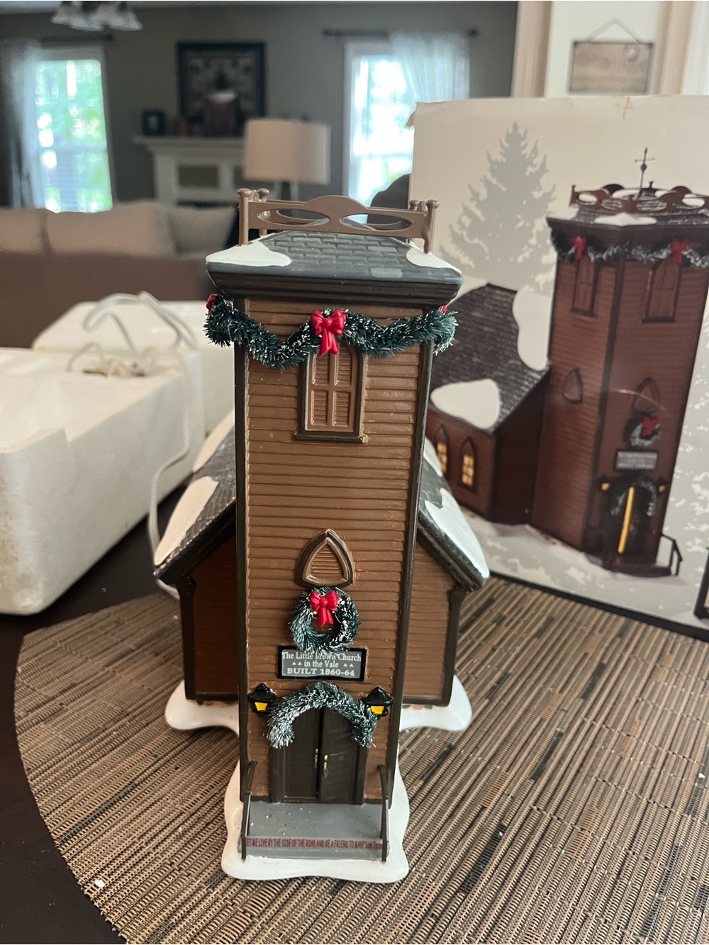 Department 56 Snow Village, Little Brown Church in the Vale